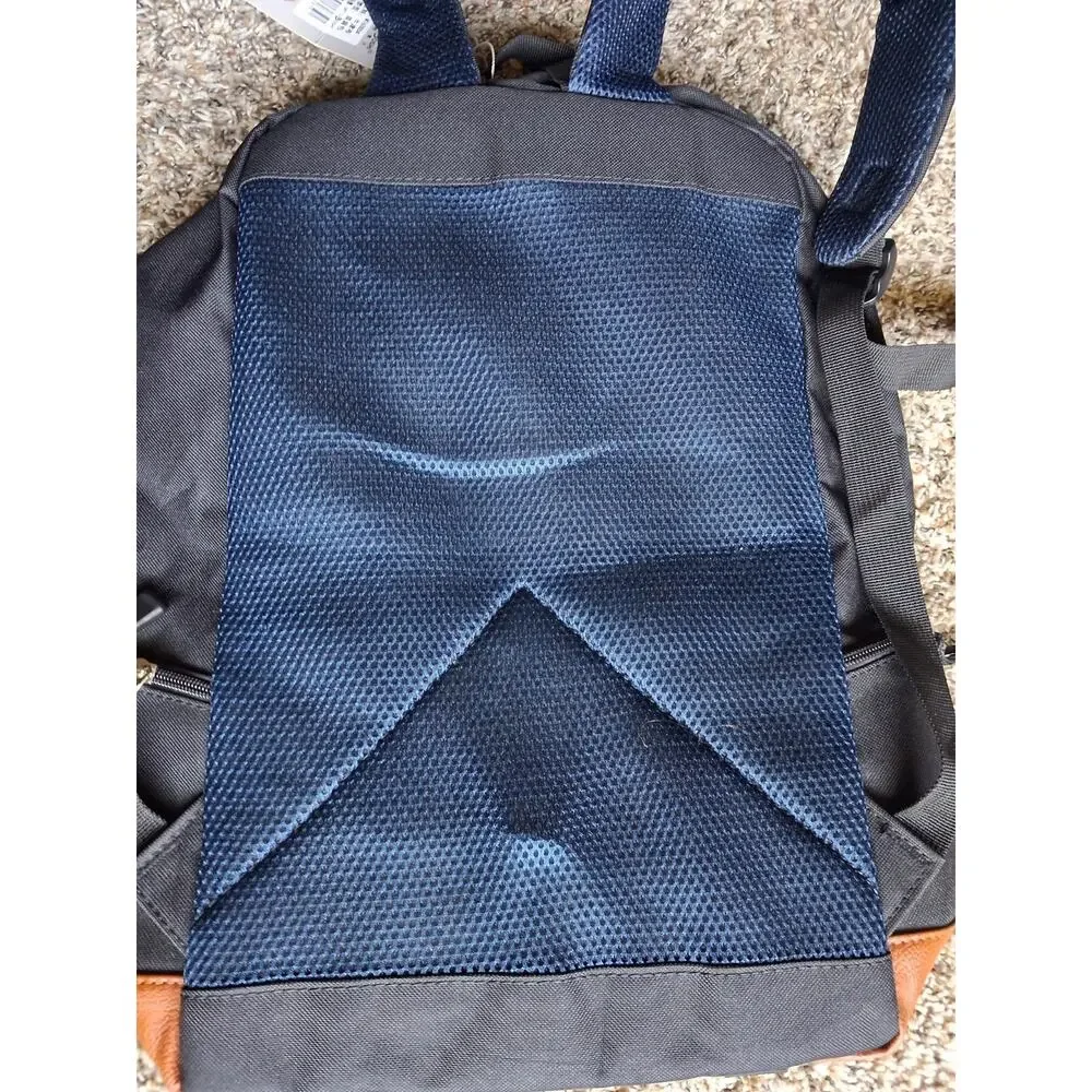 Rolls Royce Style Laptop Backpack Travel Business School Bag Black New TagsTít